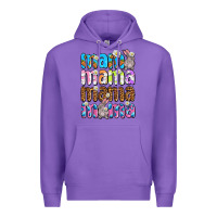 Purple Easter mama mama mama Premium Hoodie - OliviaCreatesArt