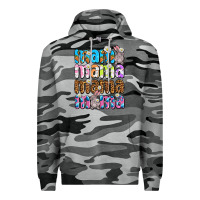 Slate Camo Easter mama mama mama Premium Hoodie - OliviaCreatesArt