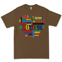 Cacao autism heart Premium Tee - MaliasSmallBusiness
