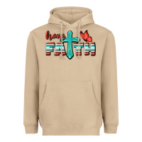 Have Faith Heavyweight Hoodie | Teevron