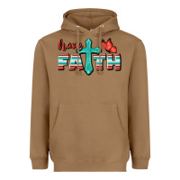 Toasted Coconut Have Faith Heavyweight Hoodie - BundleAndBundleShop
