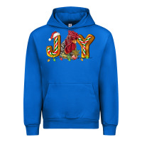 Cobalt Joy Rooster Urban Hoodie - LillyAllenDesigns
