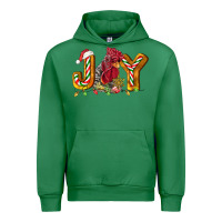 Emerald Joy Rooster Urban Hoodie - LillyAllenDesigns