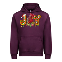 Mauve Wine Joy Rooster Urban Hoodie - LillyAllenDesigns