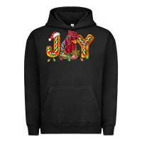 Pigment Black Joy Rooster Urban Hoodie - LillyAllenDesigns