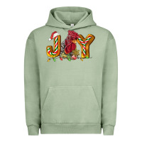 Pigment Oil Green Joy Rooster Urban Hoodie - LillyAllenDesigns