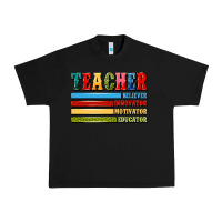 Black teacher Urban Heavy Tee - Artiststas
