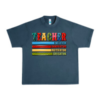 Midnight Navy teacher Urban Heavy Tee - Artiststas
