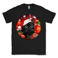 Black christmas bombay cat Classic Tee - LillyAllenDesigns
