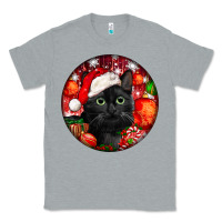 Heather Grey christmas bombay cat Classic Tee - LillyAllenDesigns