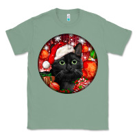 Sage christmas bombay cat Classic Tee - LillyAllenDesigns