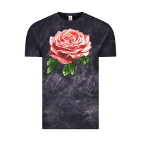 Cloud Black America Rose Vintage Tee - LillyAllenDesigns