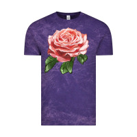 Cloud Purple America Rose Vintage Tee - LillyAllenDesigns