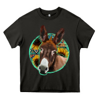 Asphalt aztec backsground donkey Heavy Core Tee - Jasminsmagicworld