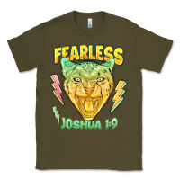 Army Green fearless joshua 1 9 cheetah Classic Tee - LillyAllenDesigns