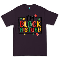 Plum i'm black history Premium Tee - MaliasSmallBusiness