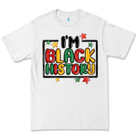 White i'm black history Premium Tee - MaliasSmallBusiness