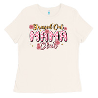 Bone stressed out mama club Ladies Tee - MaliasSmallBusiness
