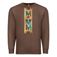 Chestnut american football with leopard pen wraps Premium Sweatshirt - BundleAndBundleShop