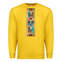 Lemon american football with leopard pen wraps Premium Sweatshirt - BundleAndBundleShop