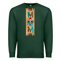Sports Green american football with leopard pen wraps Premium Sweatshirt - BundleAndBundleShop