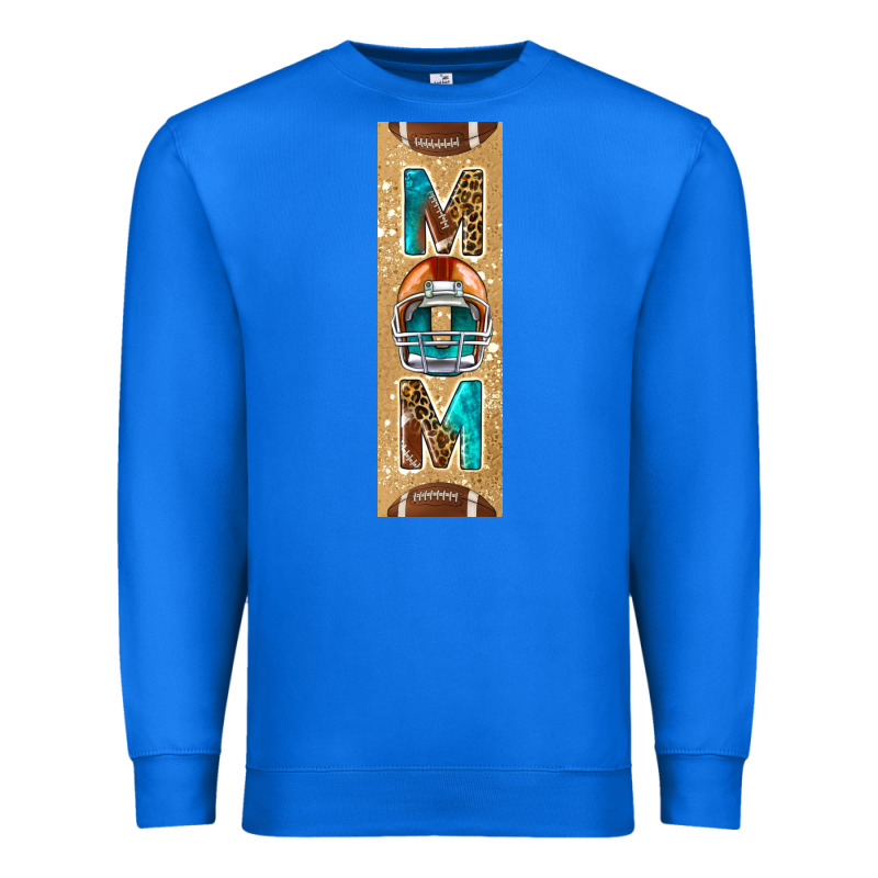 American Football With Leopard Pen Wraps Premium Sweatshirt by BundleAndBundleShop | Teevron