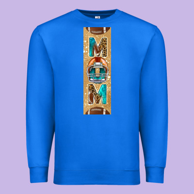 American Football With Leopard Pen Wraps Premium Sweatshirt Designed By Bundleandbundleshop