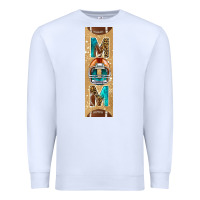 White american football with leopard pen wraps Premium Sweatshirt - BundleAndBundleShop