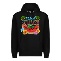 Black Sweet summer time Premium Hoodie - FaDigitalArtStudio