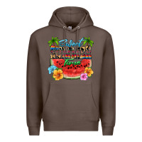 Coffee Sweet summer time Premium Hoodie - FaDigitalArtStudio
