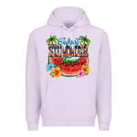 Lilac Sweet summer time Premium Hoodie - FaDigitalArtStudio