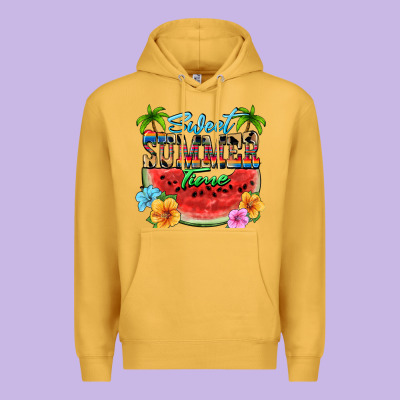 Sweet Summer Time Premium Hoodie Designed By Fadigitalartstudio