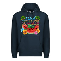 Navy Sweet summer time Premium Hoodie - FaDigitalArtStudio