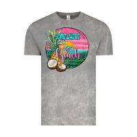 Cloud Rock somewhere on a beach Vintage Tee - JahusDesignShop