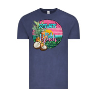 Vintage Denim somewhere on a beach Vintage Tee - JahusDesignShop