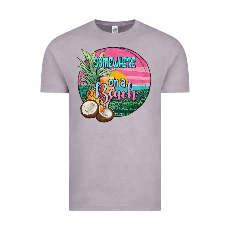 Somewhere On A Beach Vintage Tee by JahusDesignShop | Teevron