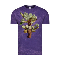 Cloud Purple Cholla Tree Cactus Vintage Tee - LillyAllenDesigns