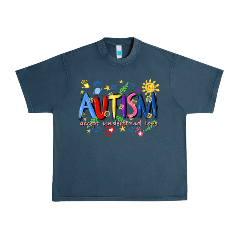 Autism Accept Understand Love Urban Heavy Tee by Artiststas | Teevron