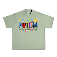 Oil Green autism accept understand love Urban Heavy Tee - Artiststas
