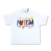 White autism accept understand love Urban Heavy Tee - Artiststas
