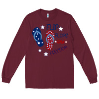 Burgundy Flip Flops and Freedom Long Sleeve Tee - Bettercallsaul