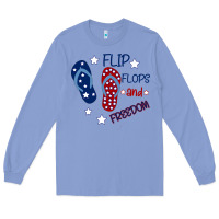 Colony Blue Flip Flops and Freedom Long Sleeve Tee - Bettercallsaul