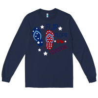 Navy Flip Flops and Freedom Long Sleeve Tee - Bettercallsaul