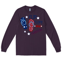 Plum Flip Flops and Freedom Long Sleeve Tee - Bettercallsaul