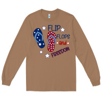 Toasted Coconut Flip Flops and Freedom Long Sleeve Tee - Bettercallsaul