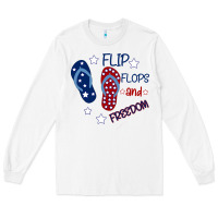White Flip Flops and Freedom Long Sleeve Tee - Bettercallsaul