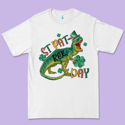 St Patrex Day Premium Tee Designed By Maliassmallbusiness