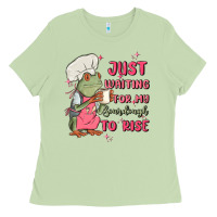 Matcha waiting for my sourdough to rise Ladies Tee - MaliasSmallBusiness