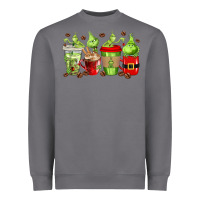 Storm grinch coffee cups Heavyweight Sweatshirt - texasbilliewilder