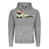 Cloud Rock christmas siamese cat Vintage Hoodie - LillyAllenDesigns